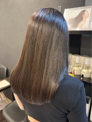 セミロング カラー 髪質改善特化【荻窪】 RYOTOのヘアスタイル