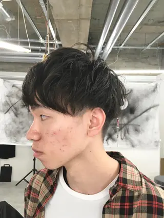 パーマ メンズ メンズサロン rootのヘアスタイル