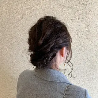ミディアム ヘアアレンジ ボブ/レイヤー/ nanamiのヘアスタイル