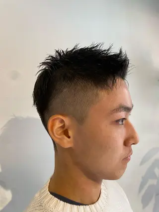 ショート 大西 完弥のヘアスタイル