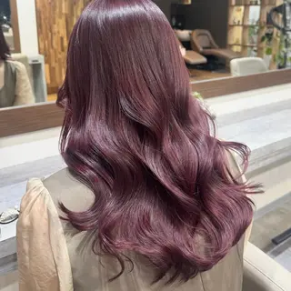 ロング カラー パーマ ももな/レイヤー/ ベージュカラー/駒沢のヘアスタイル