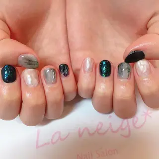 ネイル La neige* yuki 🐩🌙のネイルデザイン