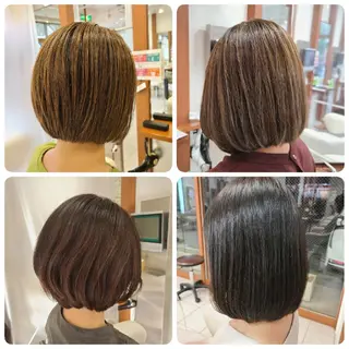 ショート パーマ/ボブ/ 佐々木翔のヘアスタイル