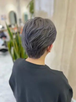ショート ヘアケアソムリエ MIKUのヘアスタイル