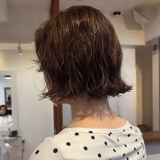 ショート パーマ RikO *. レイヤー/パーマのヘアスタイル