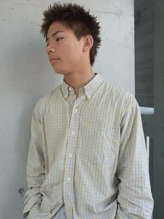 ショート siki 大阪福島 エンドウハルのヘアスタイル