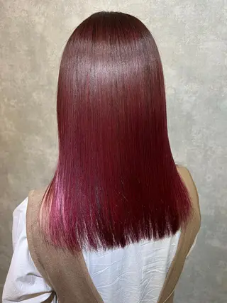 カラー 西谷 勇志のヘアスタイル