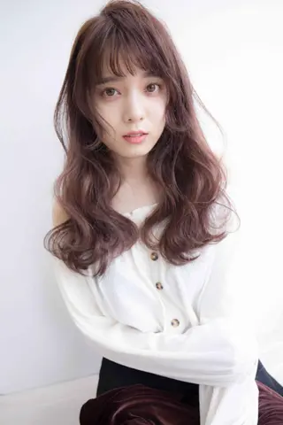 ロング カラー パーマ 柳澤 興輝のヘアスタイル
