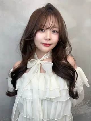 ロング mina/浦和 ショート/韓国ヘアのヘアスタイル