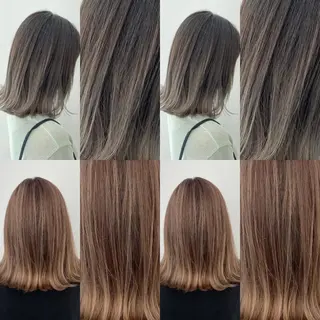 セミロング モテ髪提案🫧 /HaRu🏳️‍⚧のヘアスタイル
