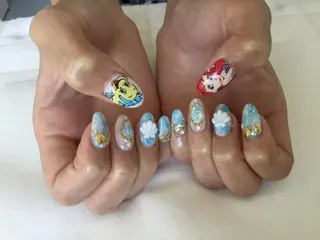 ネイル 💎🐰 saki. m 🐰💎のネイルデザイン