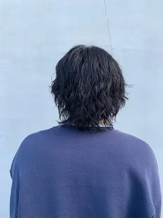 パーマ メンズ 山本  弦生のヘアスタイル