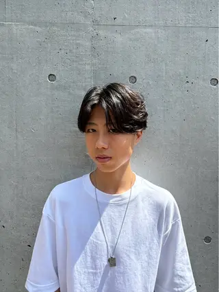 ニュアンスパーマ フェザーパーマ 楓河のヘアスタイル