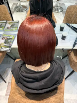 カラー Lond  robin所属・夏目唯衣/透明感 /艶カラーのヘアスタイル