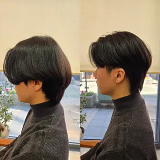 ショート メンズ 野村 果音(カノン)のヘアスタイル
