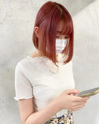 ミディアム カラー ヘアアレンジ 【池袋/スパイキー ショート】ⓝⓘⓜⓤのヘアスタイル