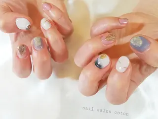 ネイル 🥀ネイルサロン cotonコトン🥀のネイルデザイン