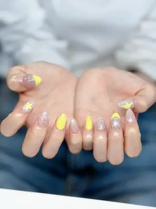 ネイル 濱田 杏奈のネイルデザイン