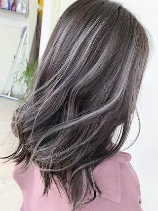 ミディアム 上重 晴輝 Recharme新保のヘアスタイル