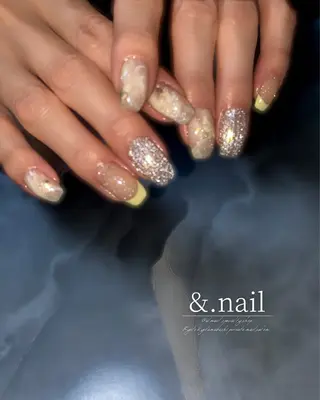ネイル &.nail/ ニュアンス/持込み可のネイルデザイン