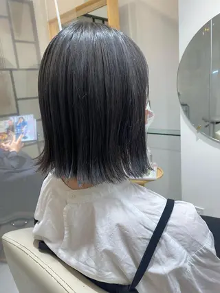 ショート カラー 安永 涼のヘアスタイル