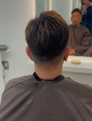 メンズ on.所属・on.ｵﾝ/三ノ宮/ メンズ/カットのヘアスタイル