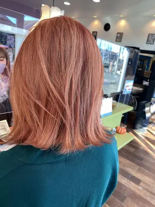ミディアム 🦋透明感カラー🦋 CHIHARUのヘアスタイル