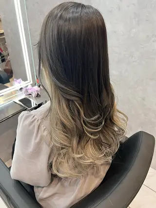 カラー SALOWIN栄 高須大貴のヘアスタイル