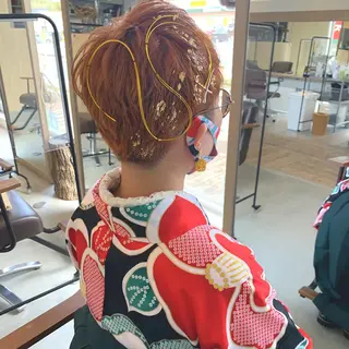 ショート 綿貫 美雪のヘアスタイル