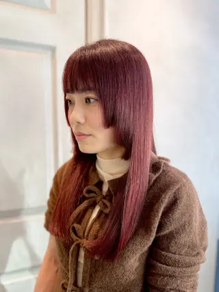 ロング ヘアメイク美容師 🦋サカモトレナ🦋のヘアスタイル