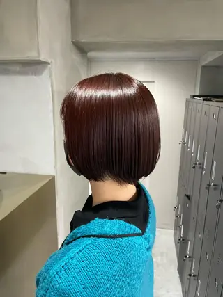 ショート カラー ヘアアレンジ HERMITAGE/ chihiroのヘアスタイル