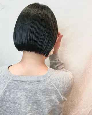 ショート カラー ショート/ボブ/ メンズ/縮毛矯正のヘアスタイル