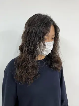 パーマ 🐶横山 楓真🐶 Rudus新保のヘアスタイル