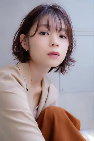 ショート カラー ﾌｸﾀﾞ ﾚﾝのヘアスタイル