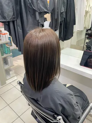ミディアム カラー ヘンリエッタ自由ヶ丘 けんとのヘアスタイル