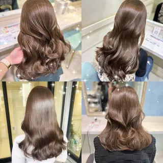 カラー 透明感ツヤカラー/ ゆうな💙のヘアスタイル
