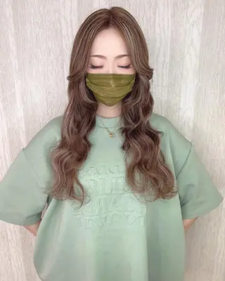 ロング カラー UNDER vr 【アンダーバー】のヘアスタイル