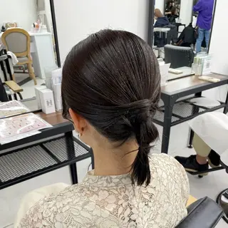 ロング カラー パーマ ヘアアレンジ メンズ mona/ ストレートスタイル✨のヘアスタイル