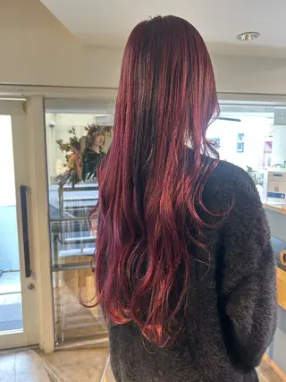 ロング 🤎指名No.1原宿 表参道coii日向花のヘアスタイル