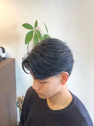 パーマ メンズ オートクチュールランコントレ西京極店所属・今在家 玲【艶髪スト レート/メンズ】のヘアスタイル