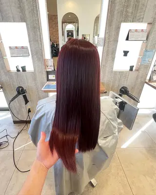 ロング 兼城 昌一郎のヘアスタイル
