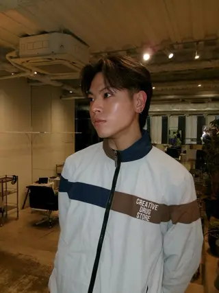 カラー メンズ ANY/メンズ特化/ シバヤ ユウキのヘアスタイル