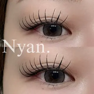 マツエク・マツパ Nyan. 【桜川】のマツエク・マツパデザイン