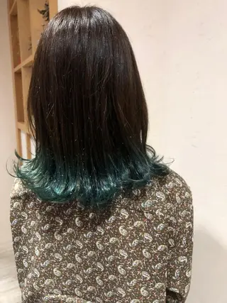 セミロング カラー カウンセリング重視 🌿Tsuyukiのヘアスタイル