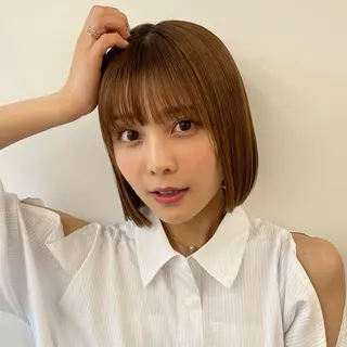 似合わせレイヤー🌟 巻ける縮毛矯正みつきのヘアスタイル