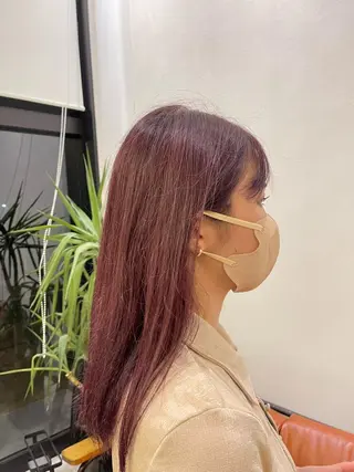 セミロング 佐藤 海璃のヘアスタイル