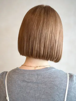 ショート カラー 越後 遥/ 透明感カラー🪞🤍のヘアスタイル