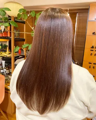 ロング Miyu/透明感 カラー/レイヤーのヘアスタイル