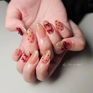 ネイル ラヴィアン ローズのネイルデザイン