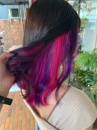 セミロング カラー 【女性担当】 kanaのヘアスタイル